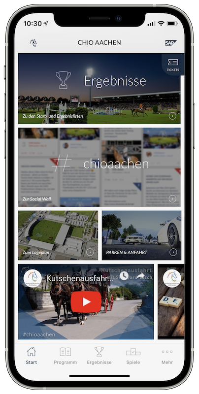 iPhone Screenshot 3 der CHIO-App