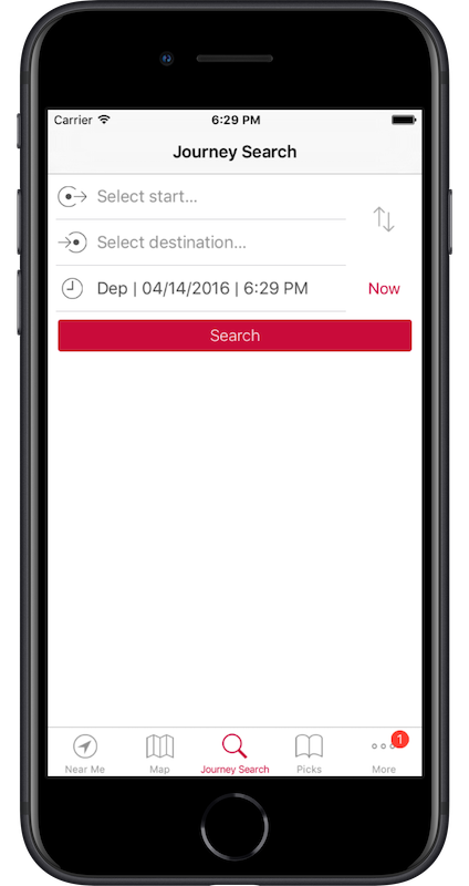 iPhone Screenshot 1 der Whitelabel-Realtime-App