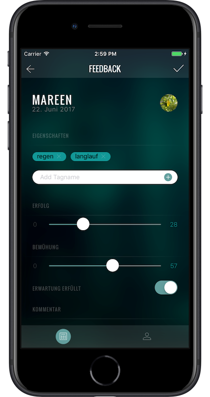 iPhone Screenshot 4 der DEEF-App